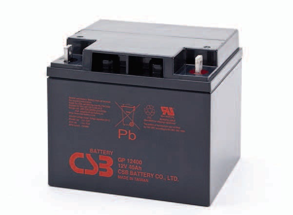 GP 12400 - аккумулятор CSB 40ah 12V  